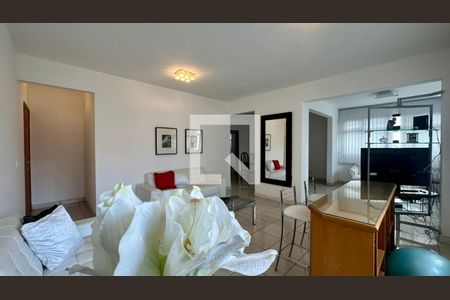 Sala  de apartamento à venda com 4 quartos, 145m² em Buritis, Belo Horizonte