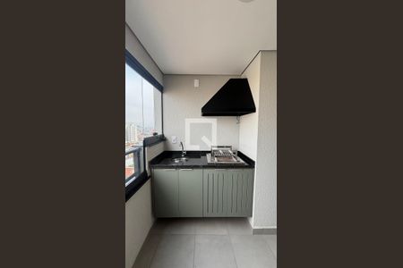 Sala - Sala de Jantar Varanda de apartamento para alugar com 2 quartos, 64m² em Parque das Nações, Santo André