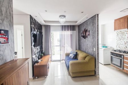 Sala 1 de apartamento para alugar com 2 quartos, 56m² em Jardim do Líbano, Barueri
