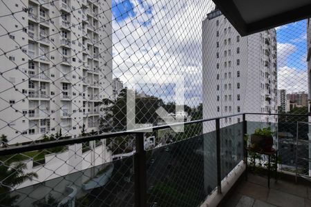 Varanda da Sala de apartamento para alugar com 3 quartos, 222m² em Jardim Ampliacao, São Paulo