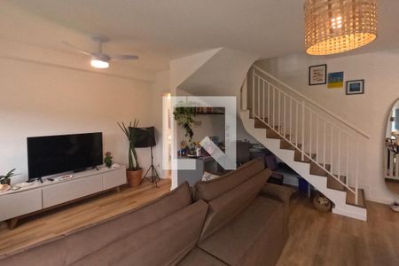 Sala de apartamento para alugar com 2 quartos, 88m² em José Menino, Santos