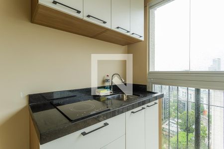 Cozinha de kitnet/studio para alugar com 1 quarto, 30m² em Vila Olímpia, São Paulo