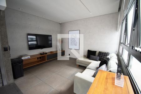 area comum lounge de kitnet/studio à venda com 1 quarto, 33m² em Sumarezinho, São Paulo