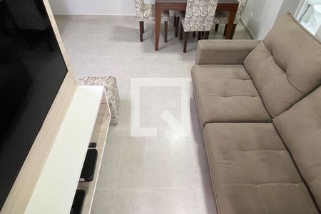 Sala de apartamento para alugar com 2 quartos, 64m² em Marapé, Santos
