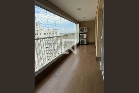 Varanda da Sala de apartamento para alugar com 3 quartos, 131m² em Jardim das Industrias, São José dos Campos