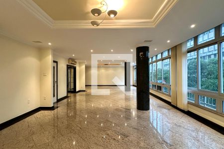 Sala de apartamento à venda com 4 quartos, 296m² em Copacabana, Rio de Janeiro