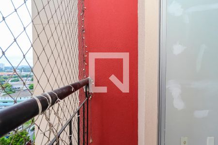 Varanda da Sala de apartamento para alugar com 2 quartos, 48m² em Vila Carmosina, São Paulo