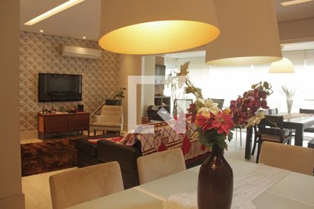 Sala 1 de apartamento para alugar com 3 quartos, 180m² em Gonzaga, Santos