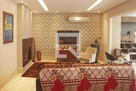 Sala 1 de apartamento para alugar com 3 quartos, 180m² em Gonzaga, Santos