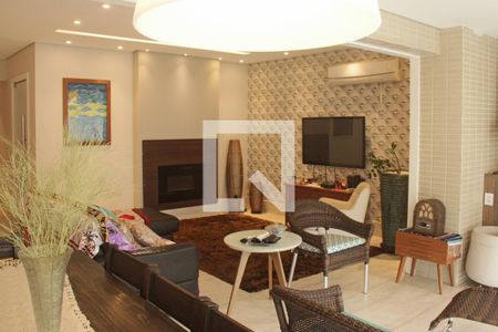 Sala 1 de apartamento para alugar com 3 quartos, 180m² em Gonzaga, Santos