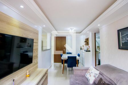 Sala de apartamento à venda com 2 quartos, 57m² em Parque Sao Vicente, Santo André