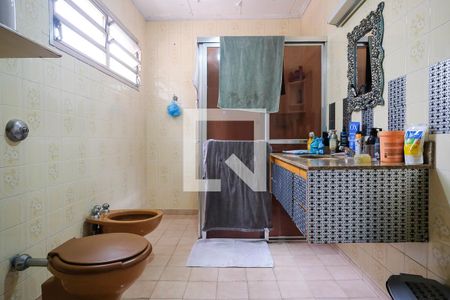 Banheiro da suíte de casa à venda com 3 quartos, 180m² em Barcelona, São Caetano do Sul