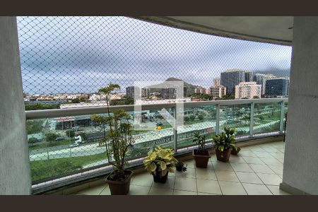 Varanda de apartamento à venda com 3 quartos, 83m² em Recreio dos Bandeirantes, Rio de Janeiro