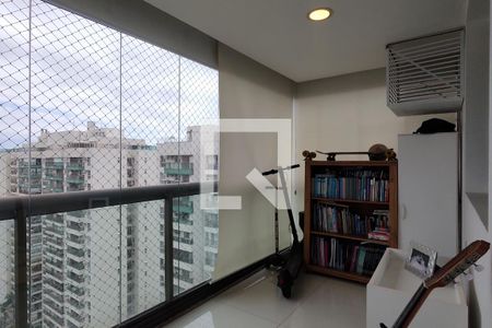 Varanda da Sala de apartamento à venda com 4 quartos, 234m² em Barra Olímpica, Rio de Janeiro