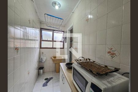 Área de Serviço de apartamento para alugar com 2 quartos, 85m² em Embaré, Santos