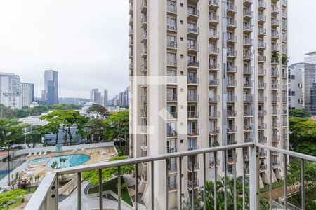 Varanda da Sala de apartamento para alugar com 2 quartos, 70m² em Vila Olímpia, São Paulo