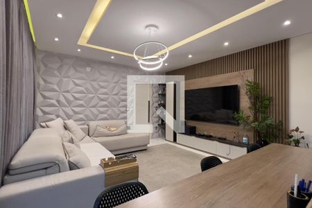 Sala de apartamento à venda com 3 quartos, 116m² em Jd Sta Mena, Guarulhos