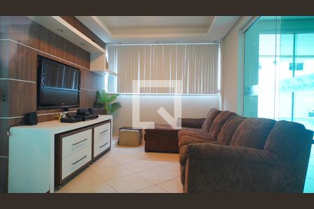 Sala de TV de apartamento para alugar com 4 quartos, 190m² em Ingleses do Rio Vermelho, Florianópolis