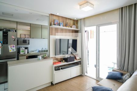 Sala de apartamento para alugar com 2 quartos, 63m² em Jardim São Caetano, São Caetano do Sul