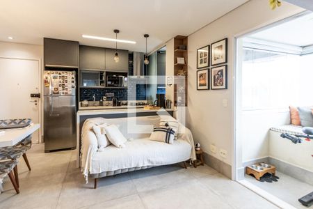 Sala de apartamento para alugar com 2 quartos, 60m² em Pompeia, São Paulo