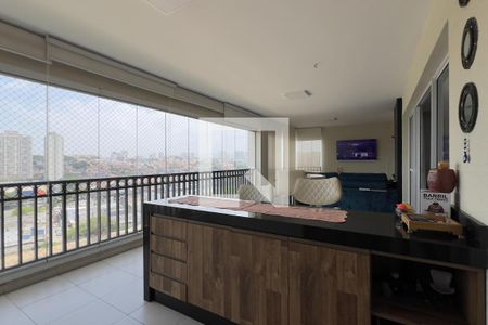 Varanda gourmet de apartamento à venda com 4 quartos, 194m² em Parque Renato Maia, Guarulhos