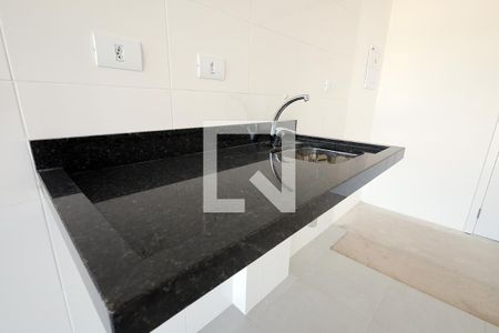 Sala / Cozinha / Área de serviço de apartamento para alugar com 2 quartos, 67m² em Vila Assunção, Santo André