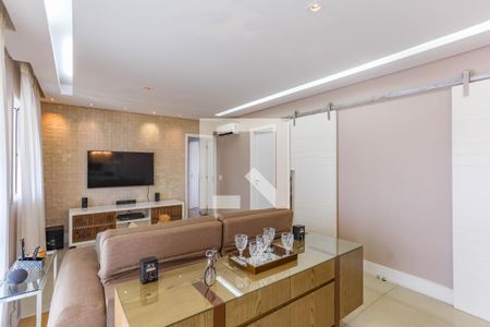 Sala  de apartamento à venda com 3 quartos, 113m² em Centro, Diadema