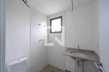 Banheiro Social de kitnet/studio para alugar com 1 quarto, 24m² em Saúde, São Paulo