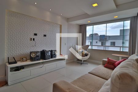 Sala de apartamento para alugar com 3 quartos, 96m² em Santa Mônica, Uberlândia