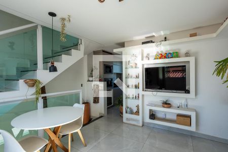 Sala de apartamento à venda com 3 quartos, 112m² em Vila Cloris, Belo Horizonte
