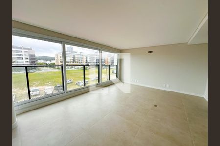 Sala de apartamento para alugar com 3 quartos, 116m² em Jurerê Internacional, Florianópolis