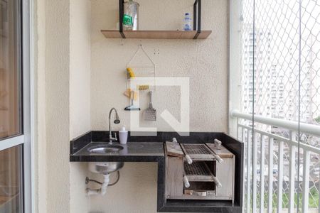 Varanda da Sala de apartamento à venda com 3 quartos, 61m² em Vila Endres, Guarulhos