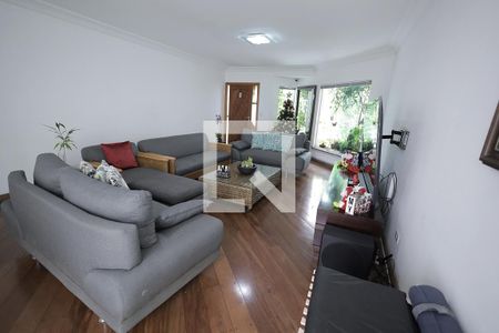 Sala de casa à venda com 4 quartos, 288m² em Vila Gilda, Santo André