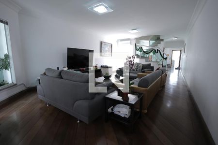 Sala de casa à venda com 4 quartos, 288m² em Vila Gilda, Santo André