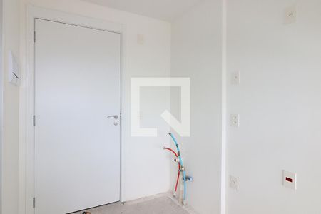 Sala/Cozinha de kitnet/studio à venda com 1 quarto, 35m² em Passo D’areia, Porto Alegre