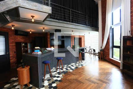 cozinha de kitnet/studio à venda com 1 quarto, 143m² em Vila Andrade, São Paulo