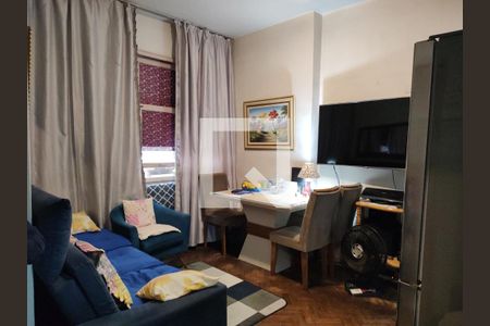 Sala de apartamento para alugar com 2 quartos, 50m² em Copacabana, Rio de Janeiro