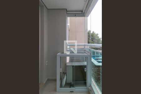 Varanda da Sala de apartamento para alugar com 1 quarto, 42m² em Barra Funda, São Paulo