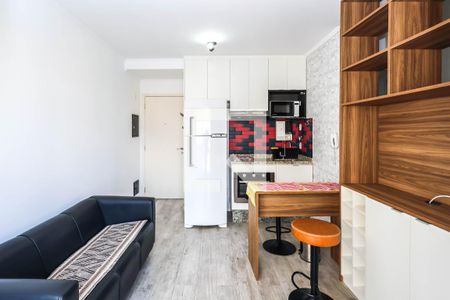 Sala/Cozinha de kitnet/studio para alugar com 1 quarto, 25m² em Aclimação, São Paulo