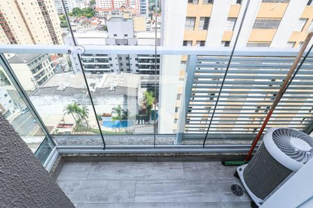 Varanda Sala/Cozinha de kitnet/studio para alugar com 1 quarto, 25m² em Aclimação, São Paulo