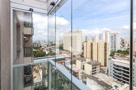 Varanda Sala/Cozinha de kitnet/studio para alugar com 1 quarto, 25m² em Aclimação, São Paulo