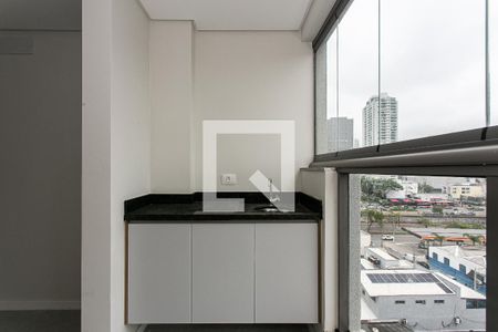 Varanda da Sala de apartamento para alugar com 2 quartos, 45m² em Tatuapé, São Paulo