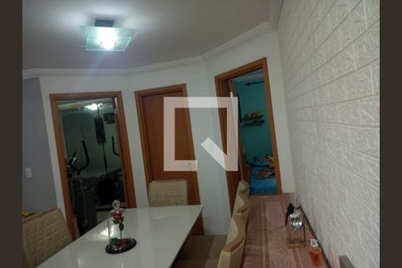 Sala de apartamento para alugar com 2 quartos, 53m² em Jardim Haydee, Mauá
