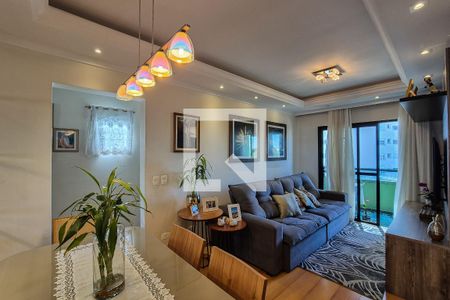 Sala de apartamento à venda com 3 quartos, 71m² em Vila Goncalves, São Bernardo do Campo