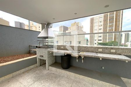 Área comum - Espaço Gourmet de apartamento à venda com 4 quartos, 160m² em Anchieta, Belo Horizonte