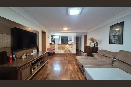 Sala de apartamento à venda com 3 quartos, 144m² em Jardim, Santo André