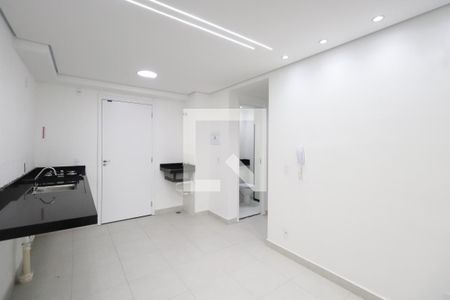 Sala/Cozinha de apartamento para alugar com 2 quartos, 36m² em Guaiauna, São Paulo