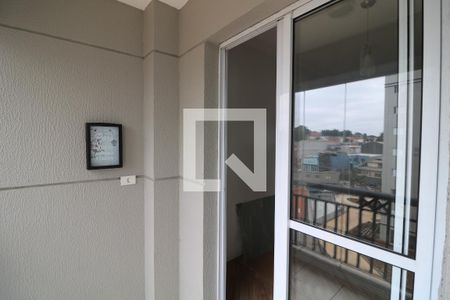 Varanda da Sala de apartamento para alugar com 2 quartos, 52m² em Vila Bela, São Paulo