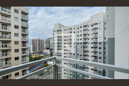 Varanda da Sala de apartamento à venda com 2 quartos, 54m² em Santo Cristo, Rio de Janeiro