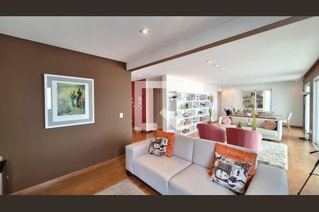 Sala de apartamento para alugar com 3 quartos, 223m² em Vila Romana, São Paulo